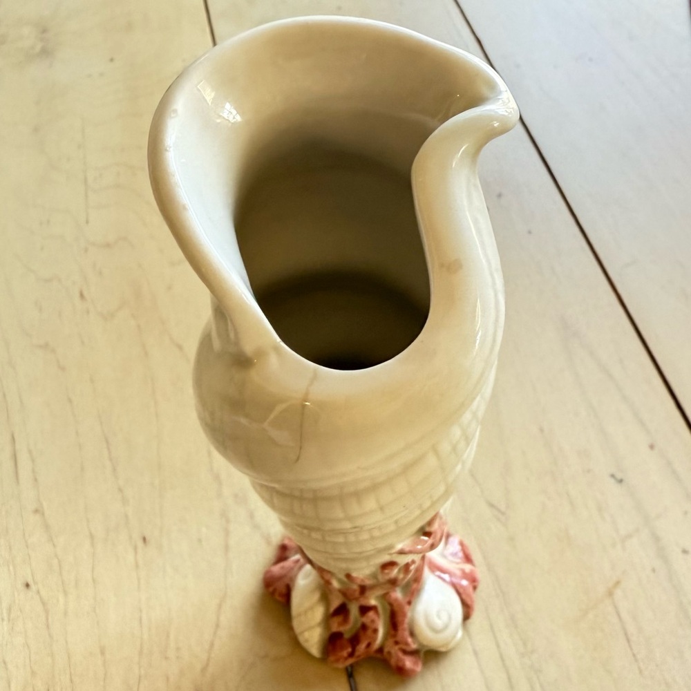 Fitz and Floyd ceramic Oceana bud vase hand painted excellent gift - Picture 15 of 16